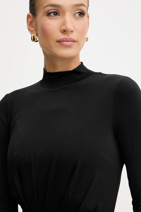 Silvian Heach sukienka KIRUNDO kolor czarny maxi dopasowana GPA25357VE - zdjęcie produktu nr 2