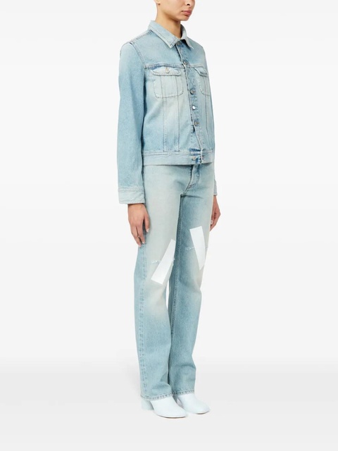 MM6 Maison Margiela cut-out jacket - Blue - zdjęcie produktu nr 2