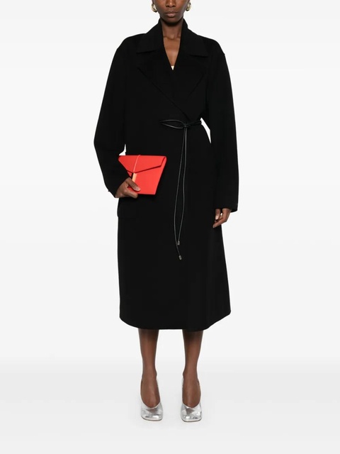 Sportmax belted coat - Black - zdjęcie produktu nr 1
