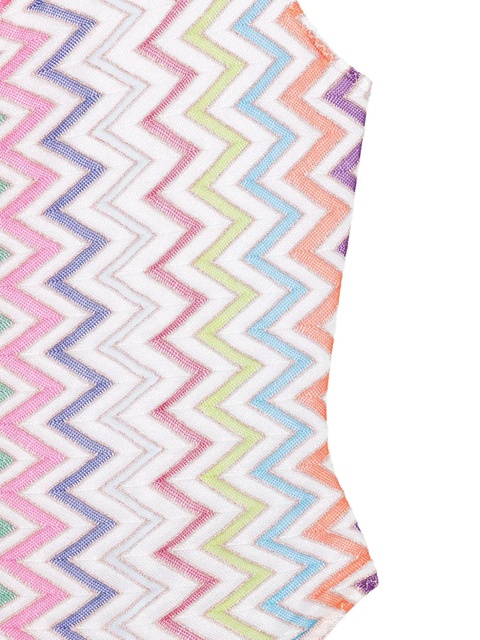 Missoni zigzag one-shoulder swimsuit - Pink - zdjęcie produktu nr 2