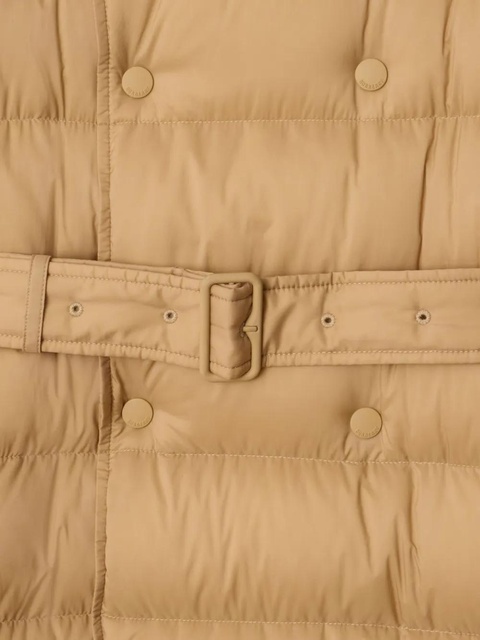 Burberry double-breasted belted puffer coat - Neutrals - zdjęcie produktu nr 2
