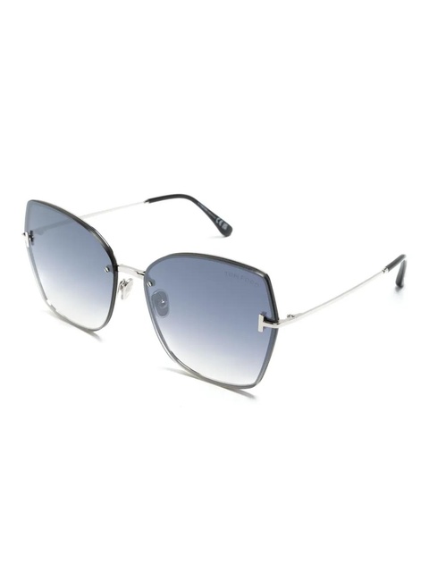 TOM FORD Eyewear Nickie butterfly-frame sunglasses - Grey - zdjęcie produktu nr 2
