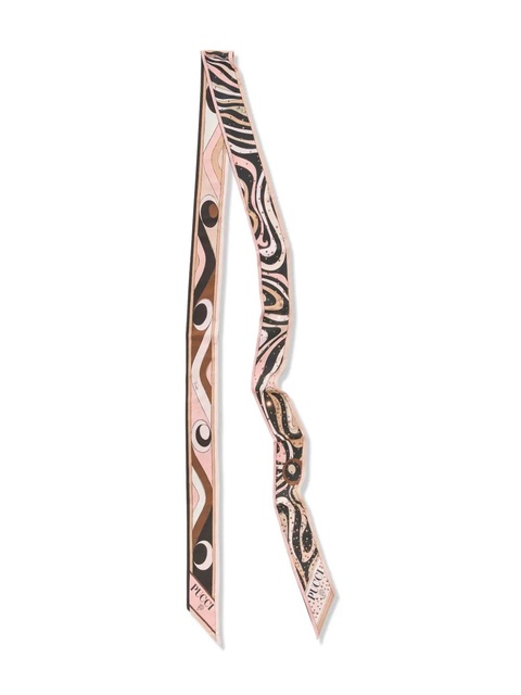 PUCCI Marmo-print scarf - Pink - zdjęcie produktu nr 1
