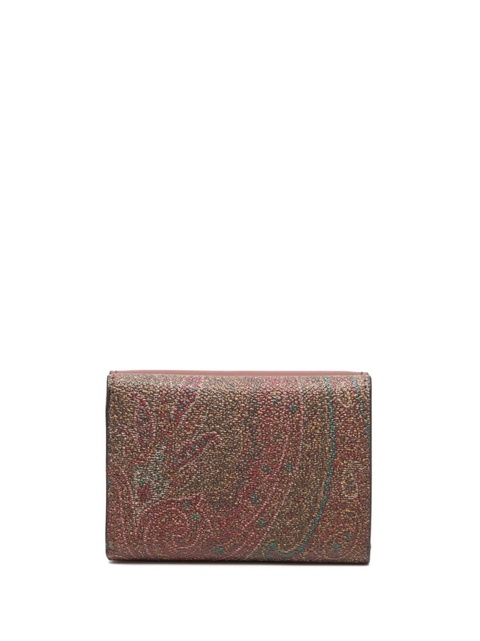 ETRO paisley-jacquard leather wallet - Brown - zdjęcie produktu nr 2