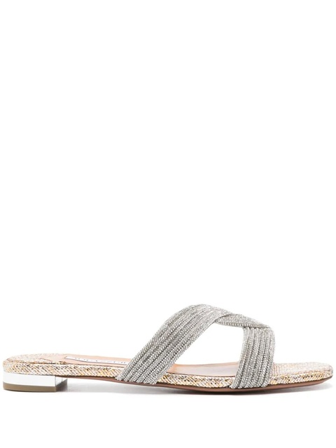 Aquazzura Felix sandals - Silver - zdjęcie produktu nr 1