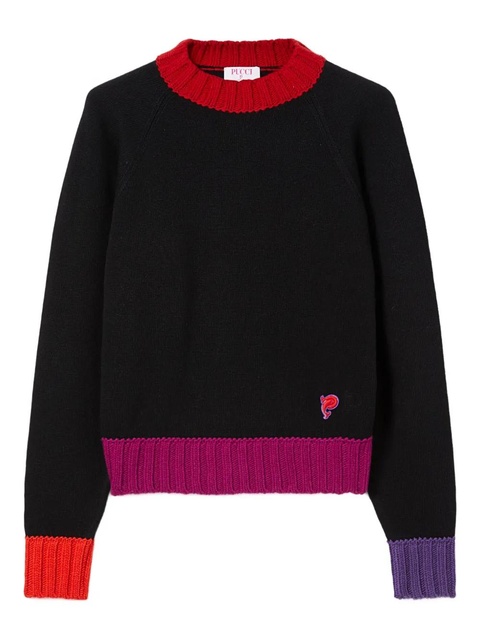 PUCCI colourblock sweater - Black - zdjęcie produktu nr 1