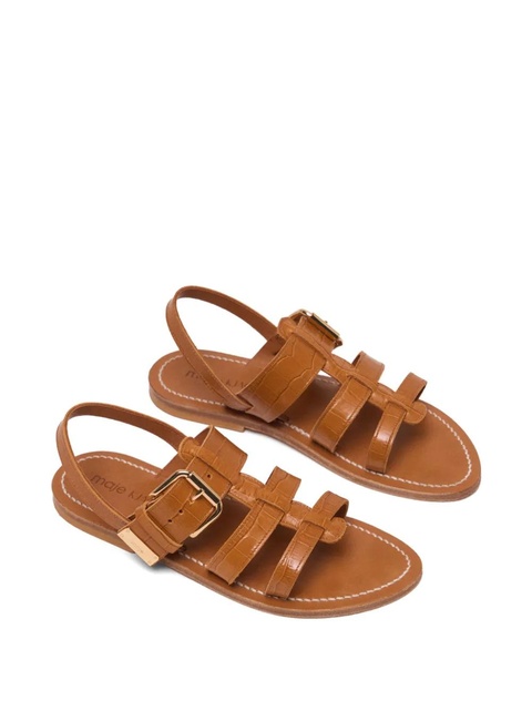 Maje buckle-strap sandals - Brown - zdjęcie produktu nr 2