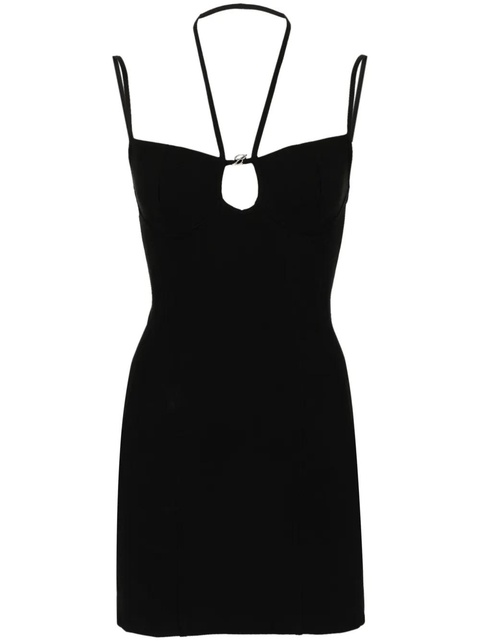 Blumarine cut-out jersey mini dress - Black - zdjęcie produktu nr 1