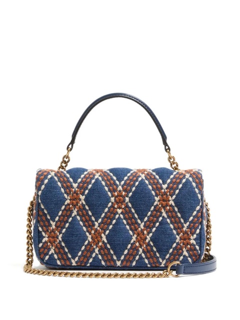 Valentino Garavani quilted shoulder bag - Blue - zdjęcie produktu nr 1