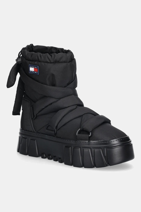 Tommy Jeans śniegowce TJW CHUNKY SNOW BOOT NYLON kolor czarny EN0EN02842 - zdjęcie produktu nr 1