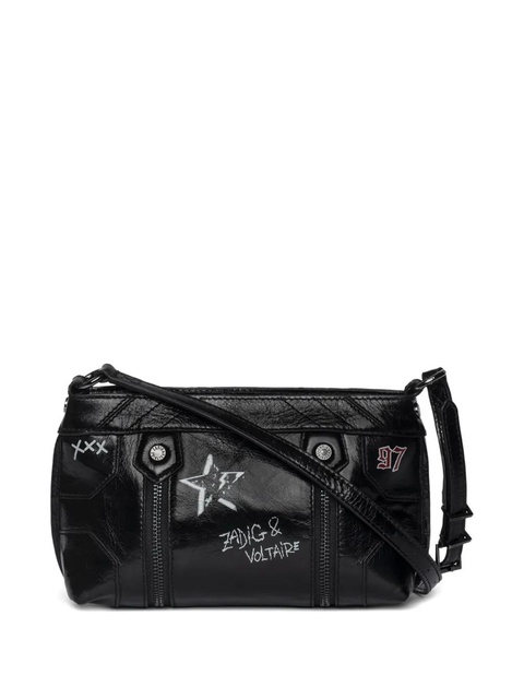 Zadig&Voltaire Sunny Mood Punk embellished leather shoulder bag - Black - zdjęcie produktu nr 2
