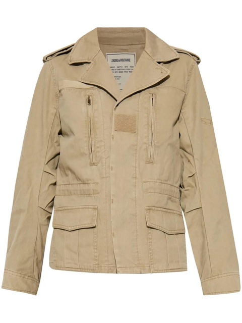 Zadig&Voltaire cotton jacket - Brown - zdjęcie produktu nr 1