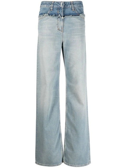 Givenchy low-rise straight-leg jeans - Blue - zdjęcie produktu nr 1