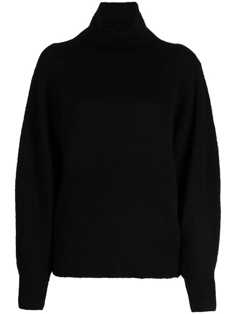 ZIMMERMANN Lyrical brushed wool blend jumper - Black - zdjęcie produktu nr 1