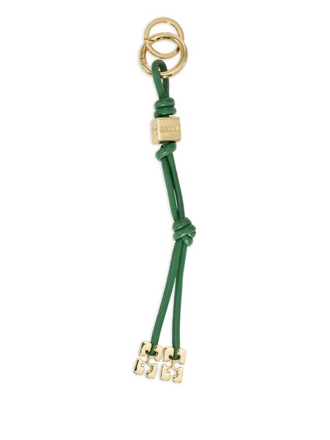 GANNI logo-charm keyring - Green - zdjęcie produktu nr 2