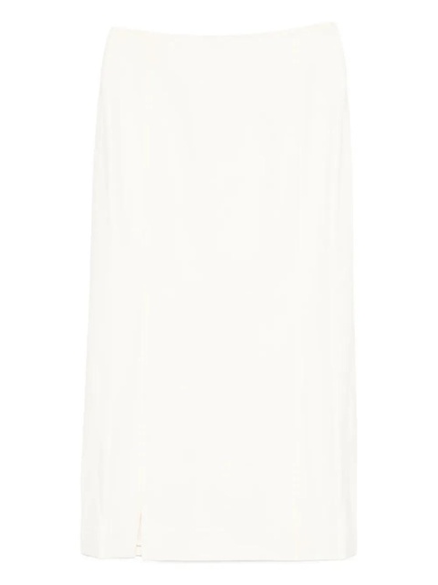 Róhe slit-detail skirt - White - zdjęcie produktu nr 1