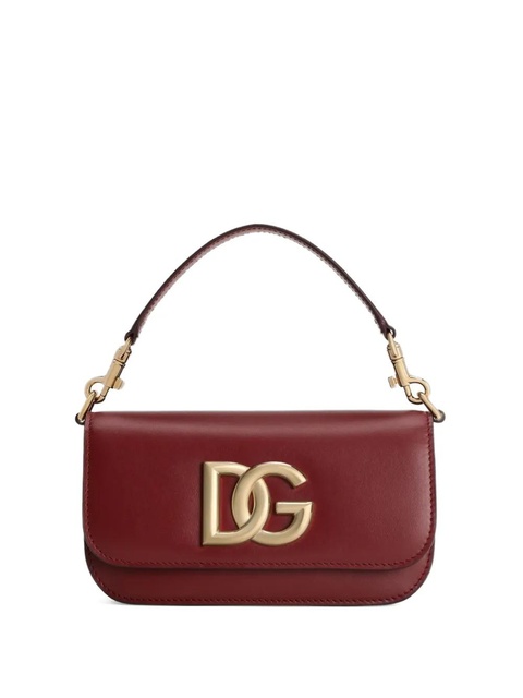 Dolce & Gabbana leather shoulder bag - Red - zdjęcie produktu nr 1