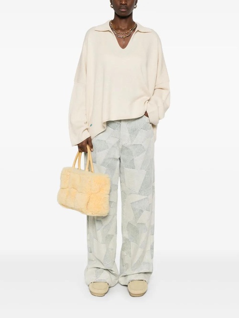 Alanui Finest polo sweater - Neutrals - zdjęcie produktu nr 2