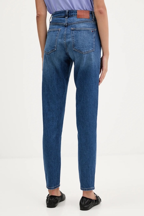 Tommy Jeans jeansy damskie kolor granatowy DW0DW21808 - zdjęcie produktu nr 2