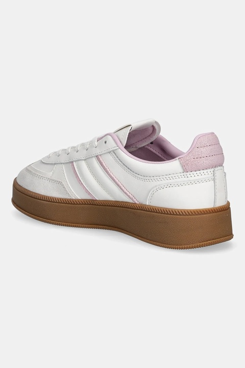 Tommy Jeans sneakersy THE GREENWICH EDGE FLATFORM damskie kolor biały EN0EN02900 - zdjęcie produktu nr 2
