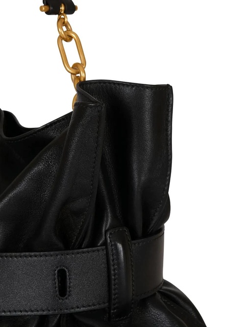 Balmain medium Anthem belt-detail shoulder bag - Black - zdjęcie produktu nr 2