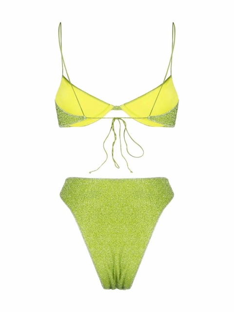 Oséree Lumière '90s bikini - Green - zdjęcie produktu nr 2