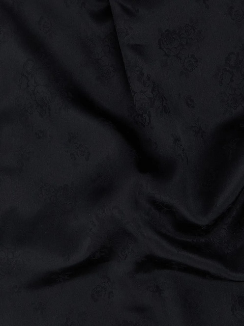 Magda Butrym floral-pattern leather scarf - Black - zdjęcie produktu nr 2