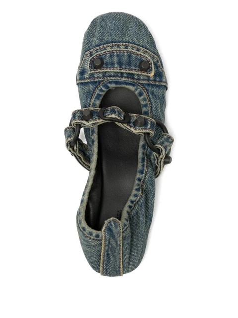 Balenciaga City ballet flats - Blue - zdjęcie produktu nr 2