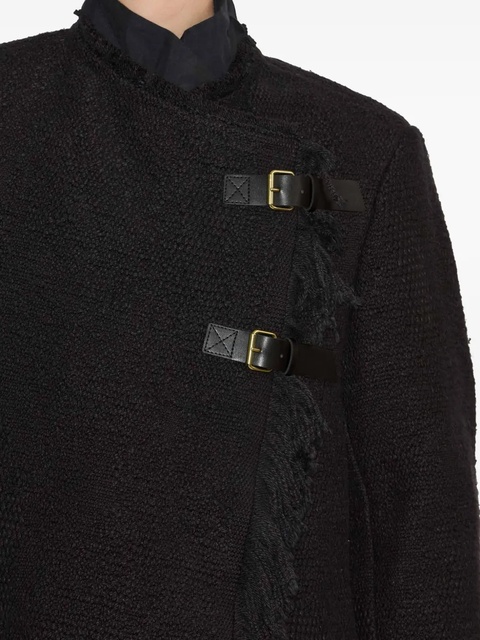 ISABEL MARANT Garmia coat - Black - zdjęcie produktu nr 2