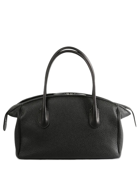 The Row leather tote bag - Black - zdjęcie produktu nr 1
