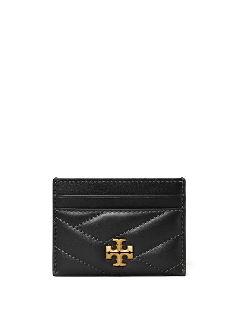 Tory Burch Kira Chevron card holder - Black - zdjęcie produktu nr 1