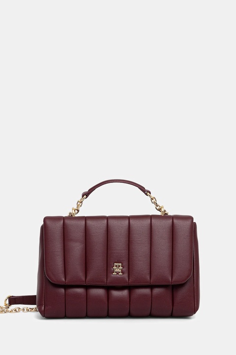 Tommy Hilfiger torebka kolor bordowy AW0AW17669 - zdjęcie produktu nr 1