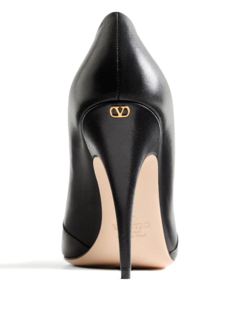 Valentino Garavani 105mm Panthea pleated pumps - Black - zdjęcie produktu nr 2