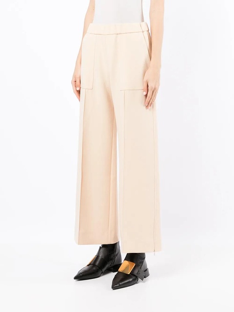 Jil Sander wide-leg wool trousers - Neutrals - zdjęcie produktu nr 2