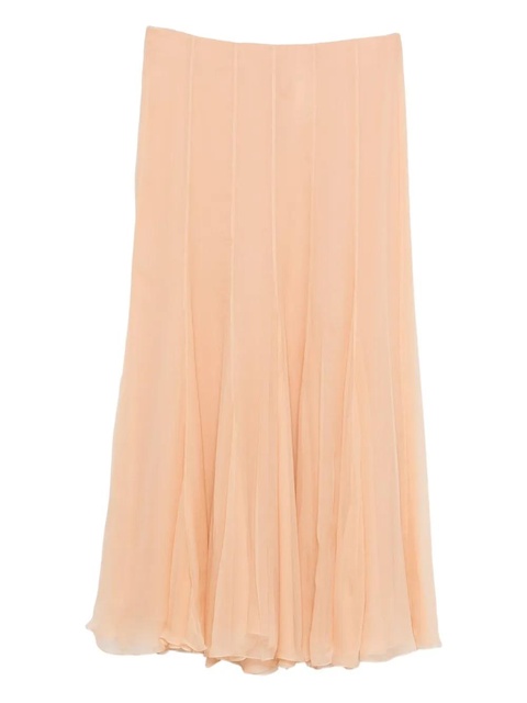Chloé pleated silk skirt - Pink - zdjęcie produktu nr 1