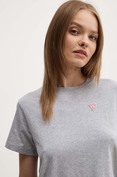 Guess Jeans t-shirt damski kolor szary W4YI10 J1314 - zdjęcie produktu nr 1
