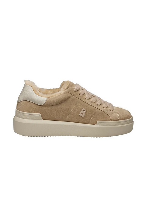 Bogner sneakersy zamszowe HOLLYWOOD 32 damskie kolor beżowy 22540023 - zdjęcie produktu nr 1