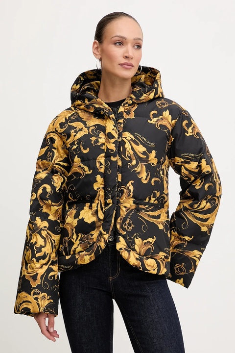 Versace Jeans Couture kurtka kolor czarny zimowa 79HAUD02 CQSD3 - zdjęcie produktu nr 1