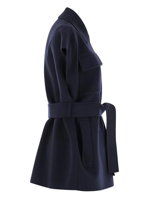 Weekend Max Mara belted pocketed waistcoat - Blue - zdjęcie produktu nr 1