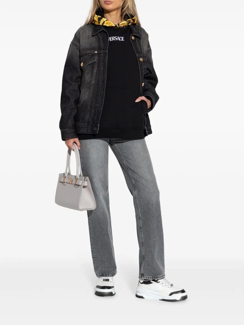 Versace Barocco denim jacket - Black - zdjęcie produktu nr 2