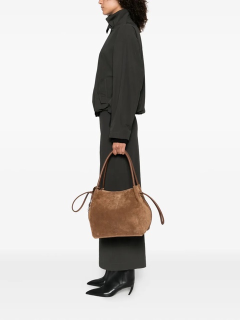 Tod's suede tote bag - Brown - zdjęcie produktu nr 2