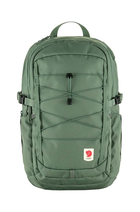 Fjallraven plecak Skule 28 kolor zielony duży gładki F23346.614 - zdjęcie produktu nr 1