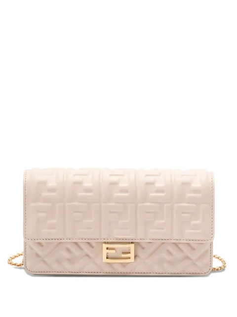 FENDI Wallet On Chain Baguette clutch bag - White - zdjęcie produktu nr 1