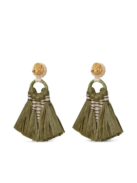 Johanna Ortiz tassel eternal existence earrings - Green - zdjęcie produktu nr 1