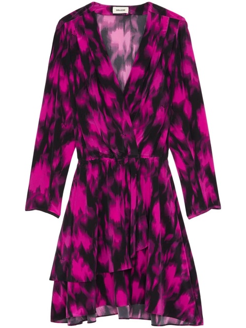 Zadig&Voltaire Rogers silk mini dress - Pink - zdjęcie produktu nr 1