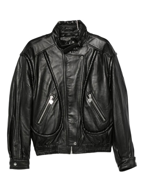 ISABEL MARANT leather jacket - Black - zdjęcie produktu nr 2