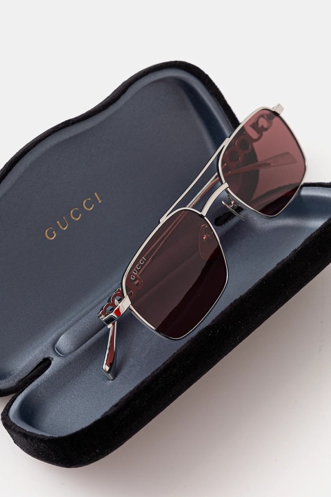 Gucci okulary damskie kolor srebrny GG1804S - zdjęcie produktu nr 2