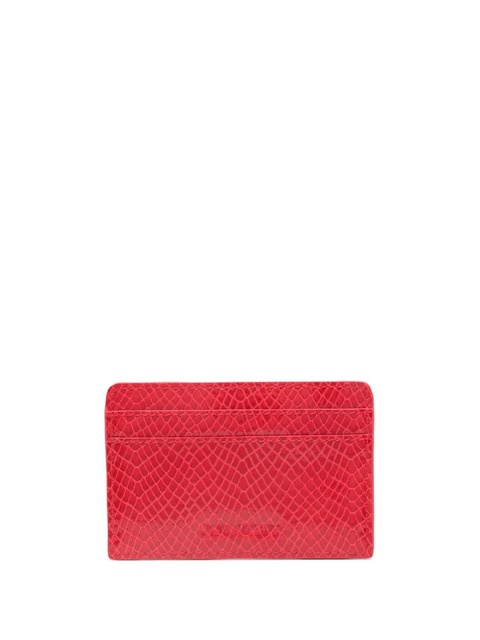 Zadig&Voltaire Pass python-effect cardholder - Red - zdjęcie produktu nr 2