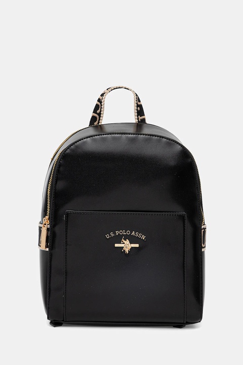 U.S. Polo Assn. plecak Heat damski kolor czarny mały gładki BEU7H8618WVP - zdjęcie produktu nr 1