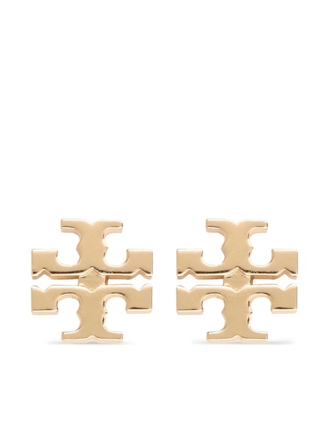 Tory Burch Miller logo stud earrings - Gold - zdjęcie produktu nr 1